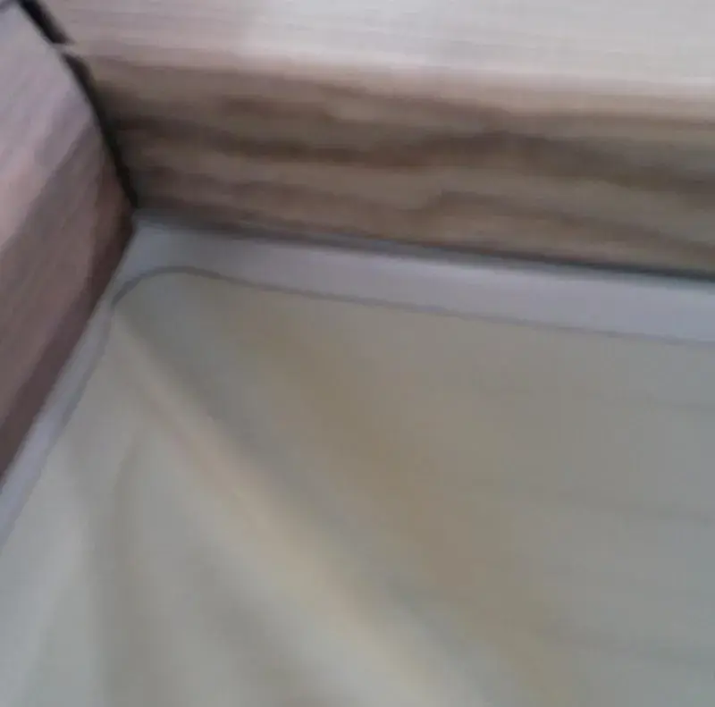 Liner madera ovalada: Perfil colgante: encaja y listo