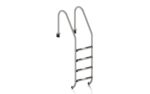 Escalera estándar Gre de acero inoxidable AISI 316 para piscina enterrada, 3 o 4 peldaños · Gre