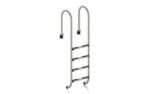 Escalera de muro Gre de acero inoxidable AISI 316 para piscina enterrada, 3 o 4 peldaños · Gre