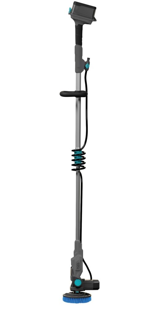 Cepillo limpiador a batería Gre Pool Twin Brush · Gre