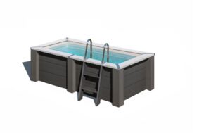 Piscina de composite Gre Avantgarde Nova 315 × 175 × 96 cm