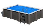 Cubierta de verano Gre para piscinas rectangulares · Gre