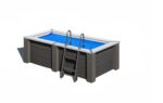 Cubierta de verano Gre para piscinas rectangulares · Gre