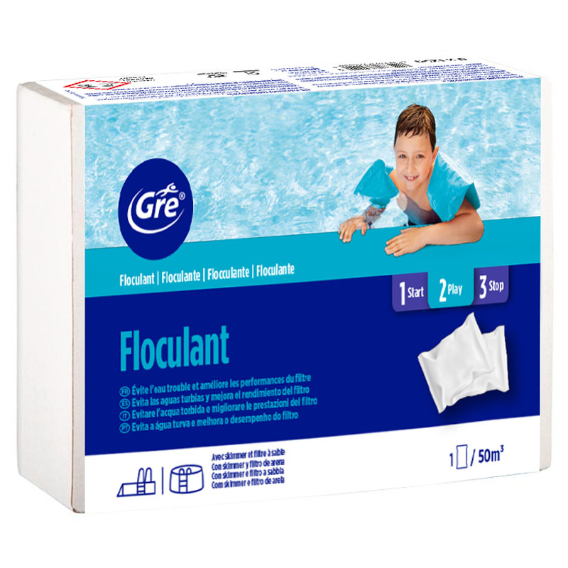 Floculante ECO 1 L: Cartuchos: el floculante de mantenimiento