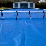 Enrollador Gre de tubo hexagonal para piscinas elevadas hasta 6 m · Gre