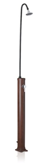 Ducha solar Gre de PVC Aspecto madera · 9 l
