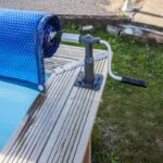 Enrollador Gre Basic para piscinas elevadas hasta 5,8 m · Gre