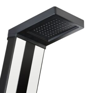 Ducha solar Gre Premium de aluminio con sprayer y lavapiés 38 l · Gre