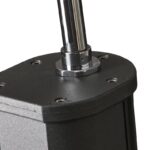 Ducha solar Gre de aluminio negro en 2 piezas 18 l · Gre