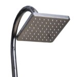 Ducha solar Gre de aluminio negro en 2 piezas 18 l · Gre