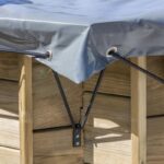 Cubierta de invierno Gre para piscinas ovaladas y en forma de 8 · Gre