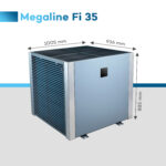 Bomba de calor Poolex Megaline Fi (uso profesional) · Poolstar