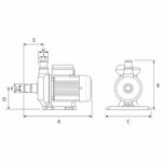 Bomba ESPA NOX 0,2 CV · NOX 20 4M · desmontables