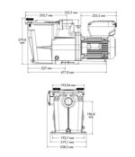 Bomba Hayward Super Pump VSTD velocidad variable
