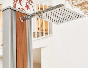Ducha exterior híbrida Formidra Dada Straight 40 L · Poolstar