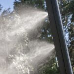 Ducha solar Gre Premium de aluminio con sprayer y lavapiés 38 l · Gre