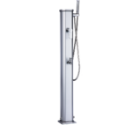 Ducha solar Formidra Jolly Go 20 L Efecto acero inoxidable