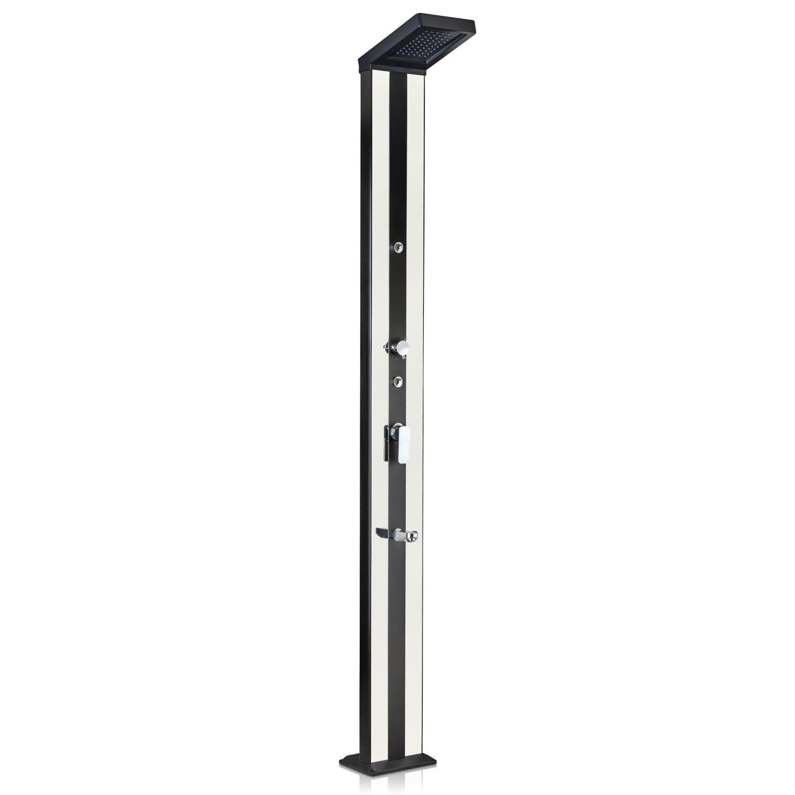 Ducha solar Gre Premium de aluminio con sprayer y lavapiés 38 l Ducha solar Gre Premium de aluminio con sprayer y lavapiés 38 l - Imagen 1