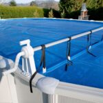 Enrollador Gre de tubo hexagonal para piscinas elevadas hasta 6 m