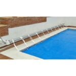 Enrollador de pared manual IASO con soportes de escuadra