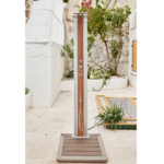 Ducha exterior híbrida Formidra Dada Straight 40 L