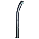 Ducha solar Formidra Spring 30 L Antracita y acero inoxidable