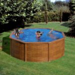 Piscina de acero Gre Pacific Ø 350 × 120 cm