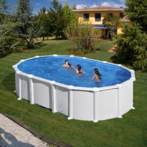 Piscina de acero Gre Haiti 610 × 375 × 132 cm