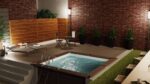 Piscina de composite Gre Avantgarde 326 × 326 × 96 cm