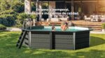Piscina de composite Gre Avantgarde 524 × 386 × 124 cm