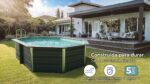 Piscina de composite Gre Avantgarde 524 × 386 × 124 cm