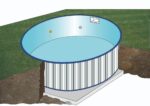 Piscina enterrada Gre Sumatra Ø 420 × 120 cm