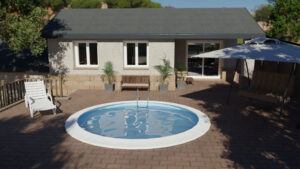 Piscina enterrada Gre Sumatra · Gre