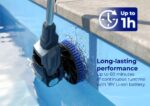 Cepillo limpiador a batería Gre Pool Twin Brush · Gre