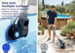 Cepillo limpiador a batería Gre Pool Twin Brush · Gre