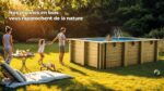 Piscina de madera Gre Sunbay Papaya 520 × 320 cm · Gre