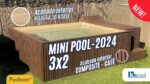 Piscina prefabricada Kitpool Lukka Block PoolSpa · Kitpool
