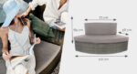 Muebles para spa Netspa Octopus (5 módulos) · Netspa