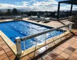 Enrollador móvil Smart IASO para cobertores de piscina · IASO