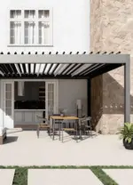 Pérgola bioclimática IASO Pergolam Lite 4 × 5 m · IASO