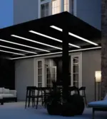Pérgola bioclimática IASO Pergolam Lite 4 × 5 m · IASO