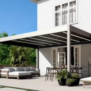 Pérgola bioclimática IASO Pergolam Lite 4 × 5 m · IASO