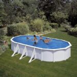 Piscina de acero Gre Aqualoon blanca