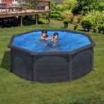 Piscina de acero Gre Granada Ø 350 × 132 cm