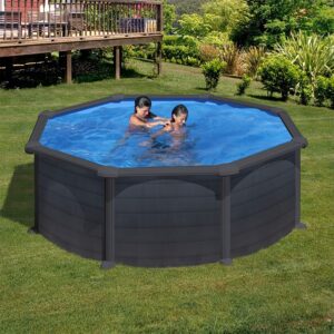Piscina de acero Gre Granada Ø 350 × 132 cm