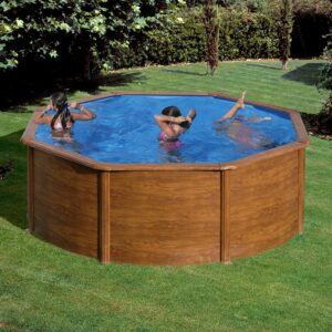Piscina de acero Gre Sicilia Ø 300 × 120 cm