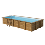 Piscina de madera Gre Sunbay Braga 81 × 20 cm
