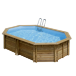 Piscina de madera Gre Sunbay Canelle 2 53 × 35 cm