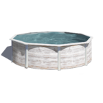 Piscina de acero Gre Finlandia Ø 460 × 120 cm