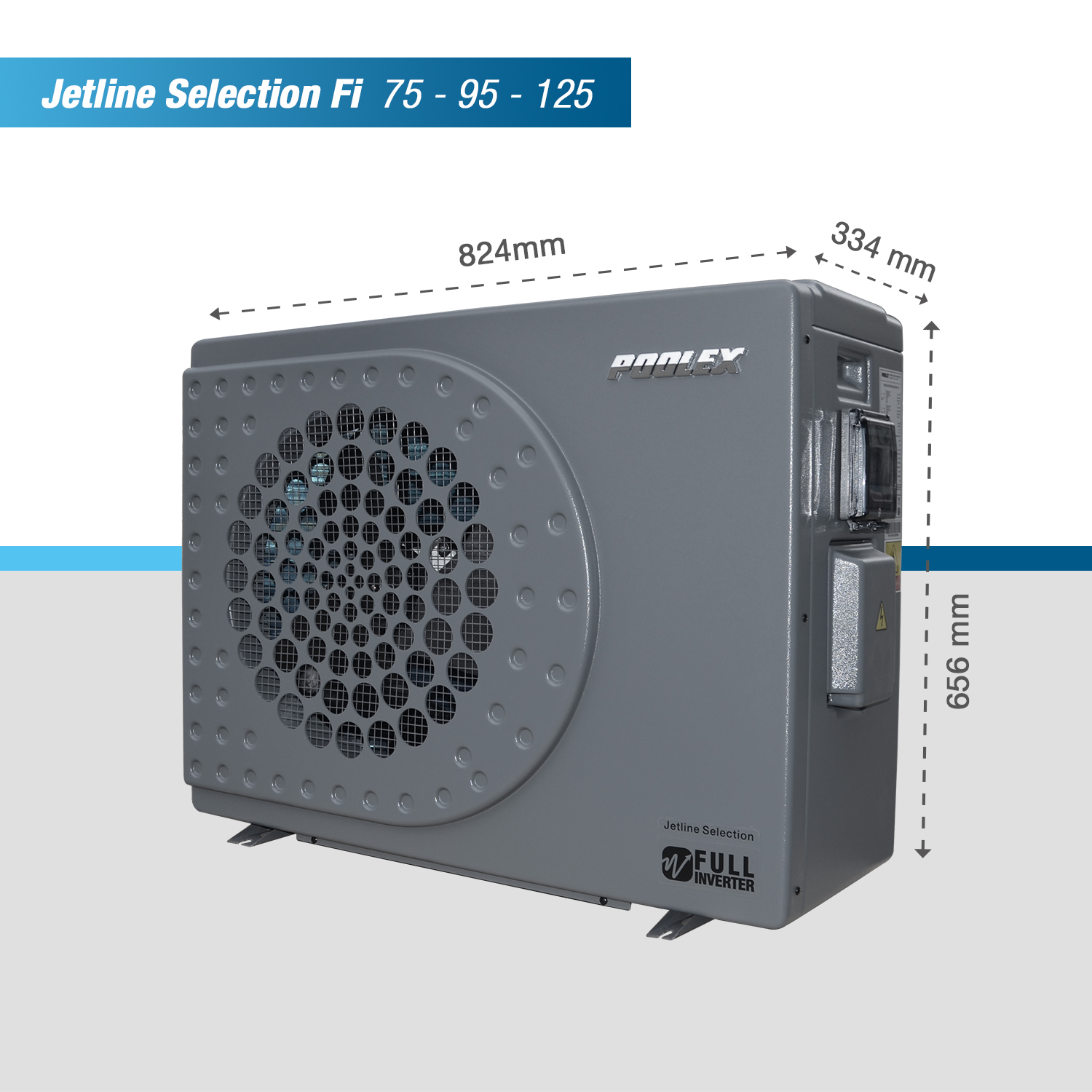 Jetline Selection Fi: Cinco potencias, hasta 110 m³